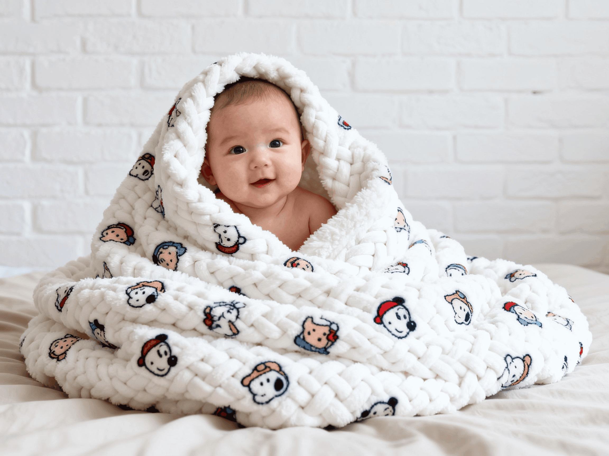 Baby Products - Enhance Comfort with Baby Enchanto Knit Blanket