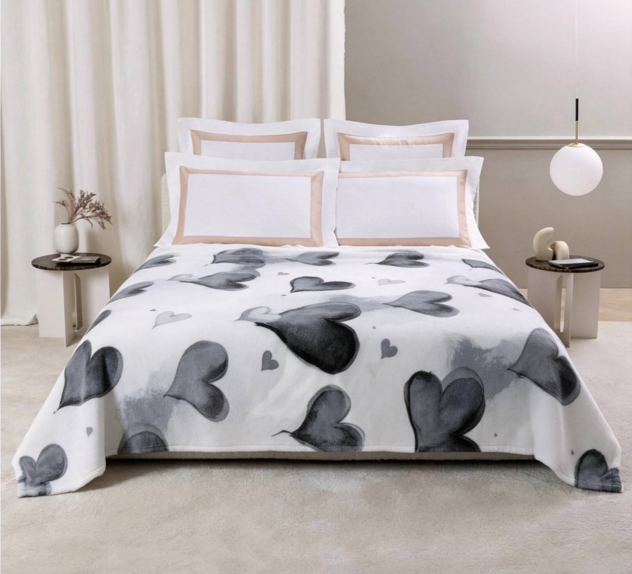 Soft Warm Flannel Fleece Blanket for Home and Sofa
