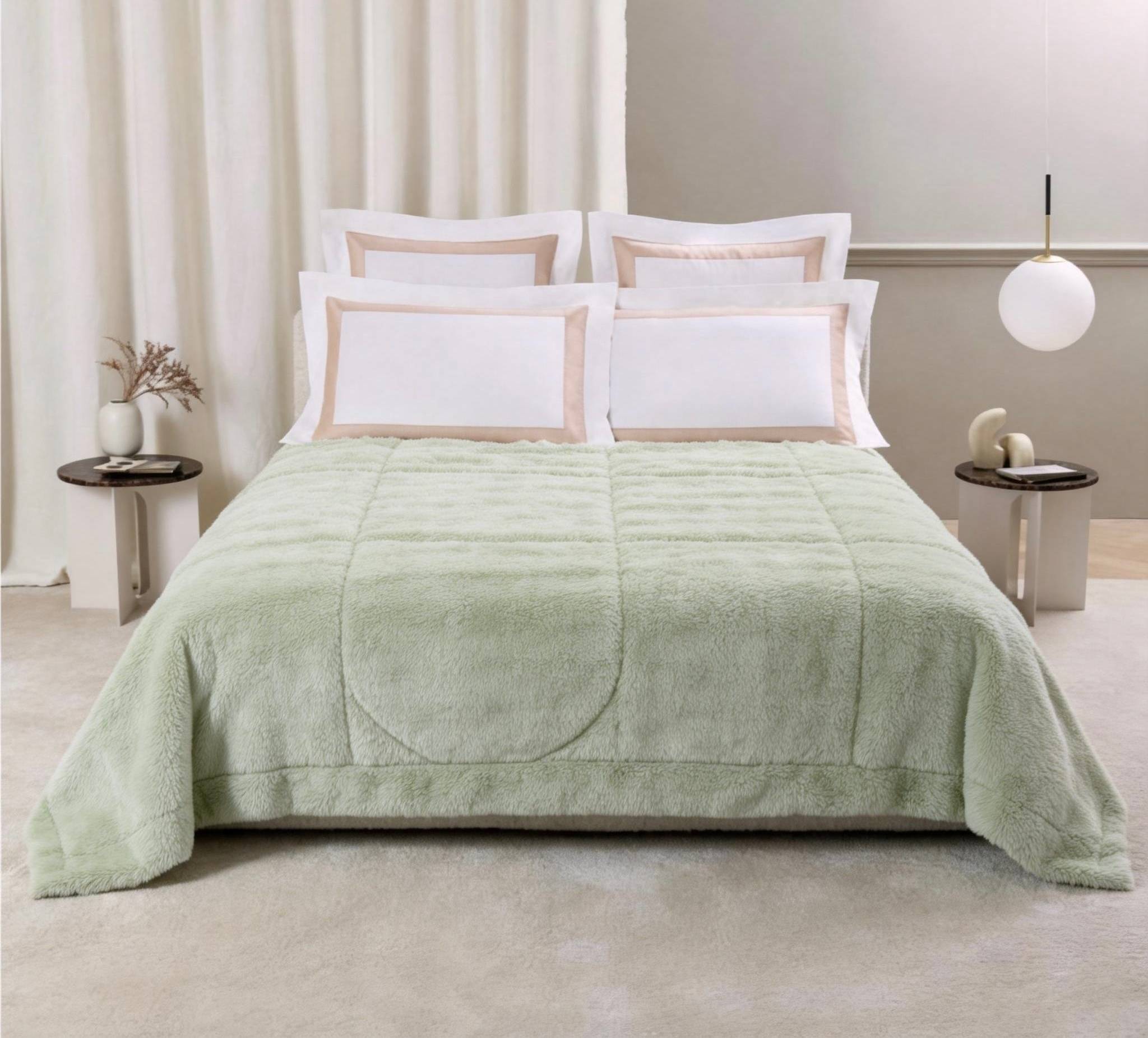 Polar Fleece Blanket Soft Warm Throw for Bed and Sofa