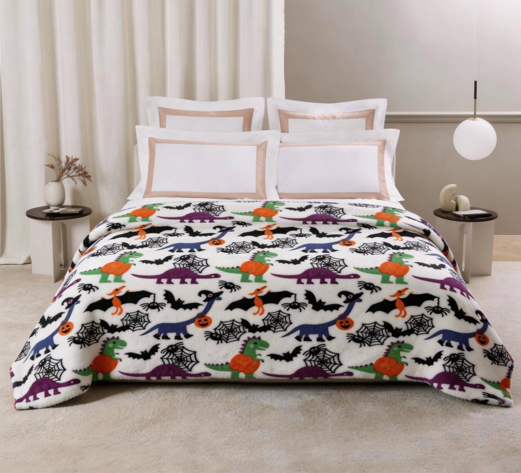 Soft Warm Flannel Fleece Blanket for Home and Sofa