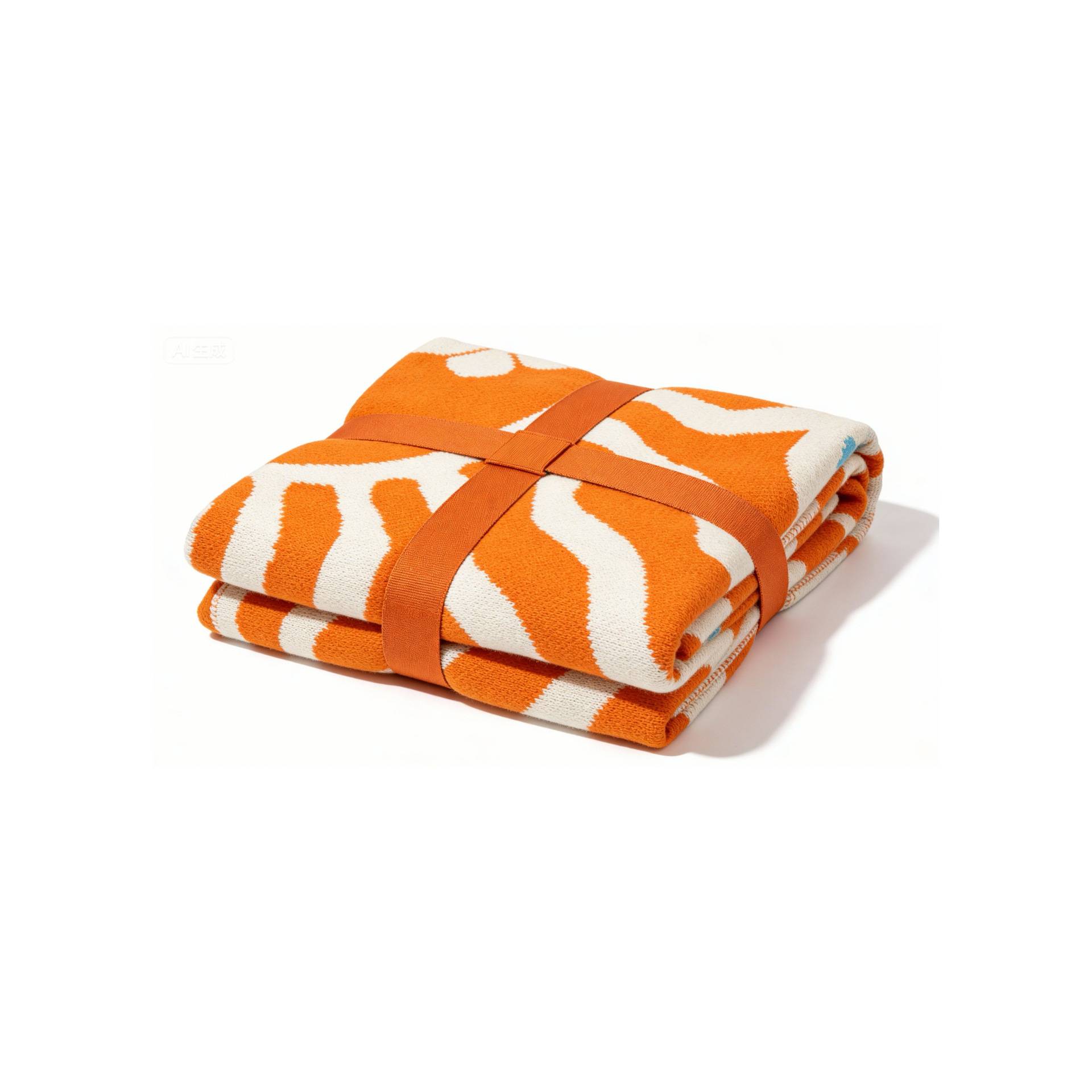 Knitted Blanket Soft Breathable Throw for Sofa and Bed