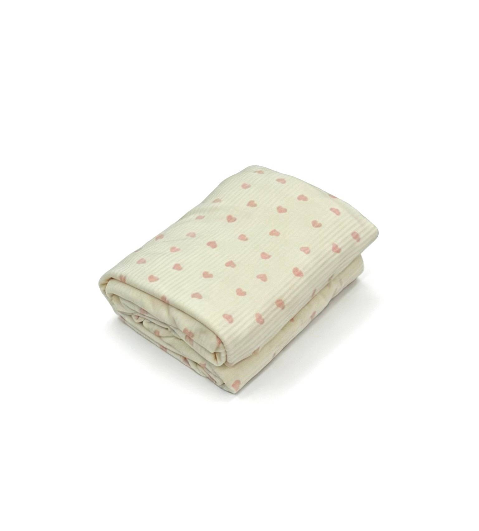 Single-Side Striped Spandex Blanket, Ultra Soft Stretch Cozy Bedding Blanket